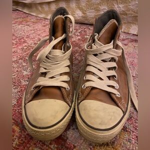 Vintage Leather Converse All-Stars